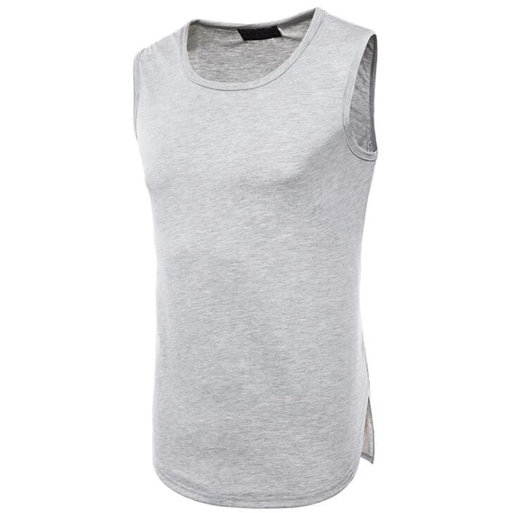 Lightweight Soft Cotton Spandex Men&prime;s Fashion Sports Gym Vest