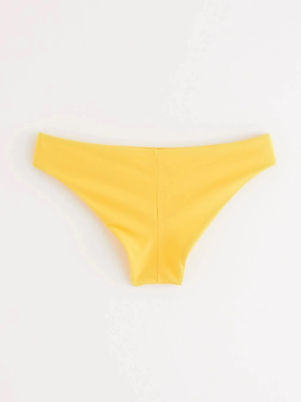 Women&prime; S Brazilian Low Bikini Briefs Yellow