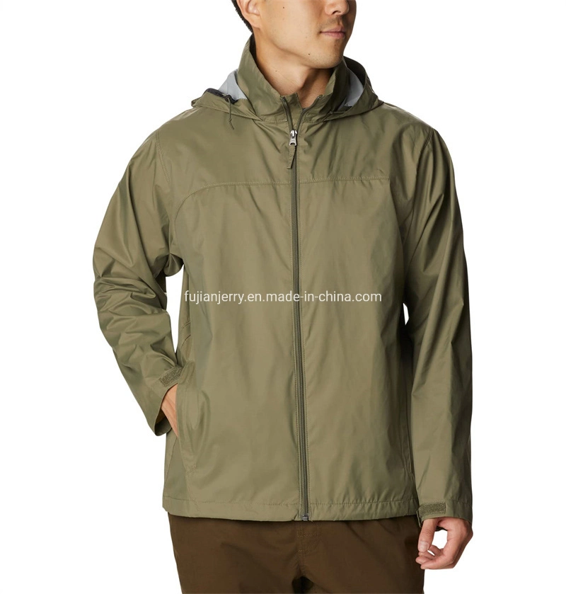 Men&prime;s Basic Light Running Hiking Rain Jacket